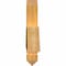 Ekena Millwork Eugene Rough Sawn Timber Gable Bracket, Western Red Cedar, 36"W x 9"H x 2"D x 4"F, 6/12 Pitch GBW036X09X0204EUG00RWR - alternate 3
